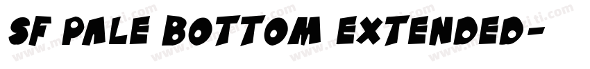 SF Pale Bottom Extended字体转换
